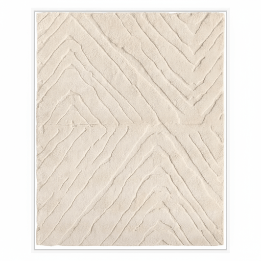 Ameln Collection Jarif hand-knotted rug made from undyed New Zealand wool; artisan-crafted area rug featuring natural tones, soft texture, and durable construction for elegant home interiors.