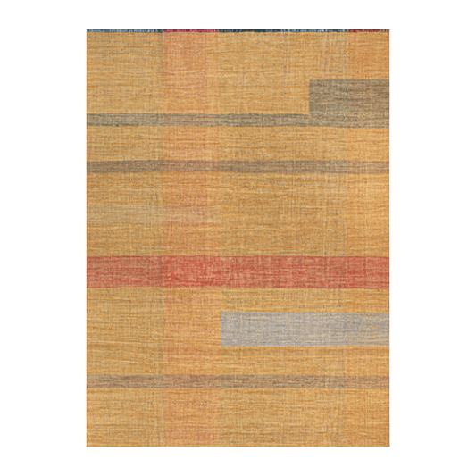Jalal Kelim Arcobaleno 4286724 – Large Handwoven Wool Flatweave Rug (Earth - Tone Harmony) - Situations Interior DesignsRugsSituations Interior DesignsHOME-RUG-4286724