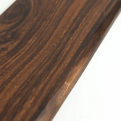 24-inch acacia wood serving board, handcrafted for serving and display.