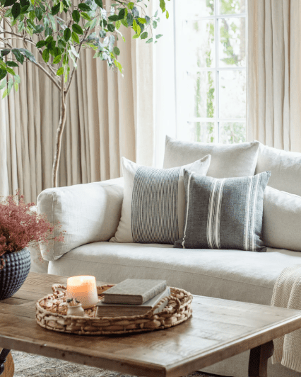 Ayden Throw Pillow - Situations DesignsThrow PillowsSituations DesignsGray on Natural