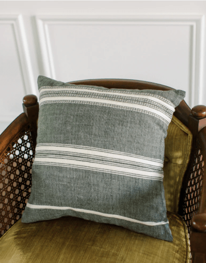 Ayden Throw Pillow - Situations DesignsThrow PillowsSituations DesignsGray on Natural