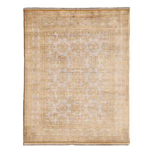 Ghazni Diyar Hand - Knotted Wool Rug – 6.4' x 4.9' | Loomier Artisan Collection - Situations Interior DesignsRugsSituations Interior DesignsHOME-RUG-4292147
