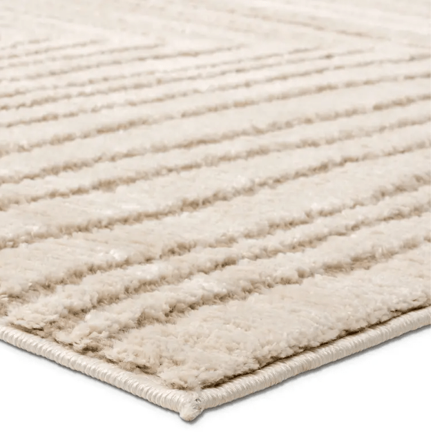 Jaida JID15 Fantana design rug, handcrafted plush polyester and polypropylene, soft high-low texture, ideal for living rooms, foyers, and high-traffic areas.