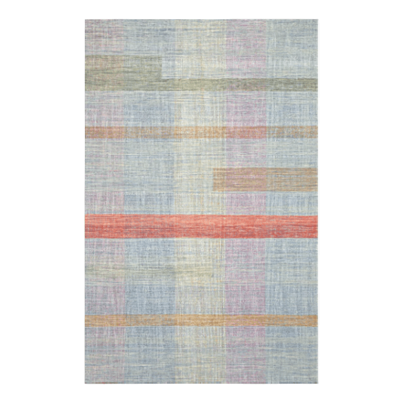 Jalal Kelim Arcobaleno – Handwoven Wool Flatweave Rug (Warm Desert Neutrals) - Situations Interior DesignsRugsSituations Interior Designs