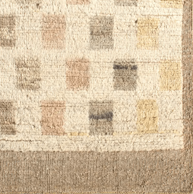 Kazben Ituri hand-knotted 100% wool rug; easy-care, artisan-made area rug featuring subtle texture, durable craftsmanship, and timeless style for contemporary and classic interiors.