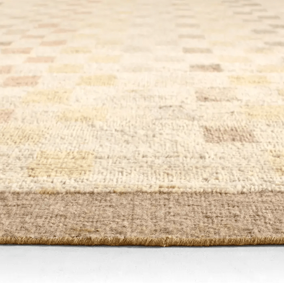 Kazben Ituri hand-knotted 100% wool rug; easy-care, artisan-made area rug featuring subtle texture, durable craftsmanship, and timeless style for contemporary and classic interiors
