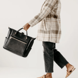 Legacy Backpack Tote is a versatile and stylish bag designed for everyday use, featuring comfortable straps and durable construction.  Blk