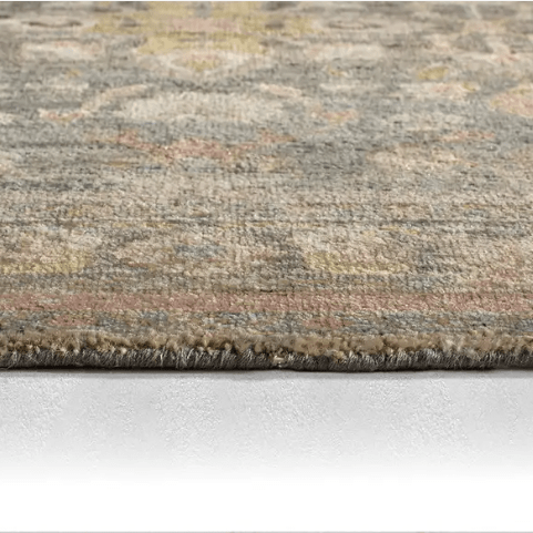 Mihret Arpina hand-knotted 100% wool rug; durable, kid- and pet-friendly artisan-crafted area rug featuring soft texture and timeless design for living rooms, bedrooms, or play areas.