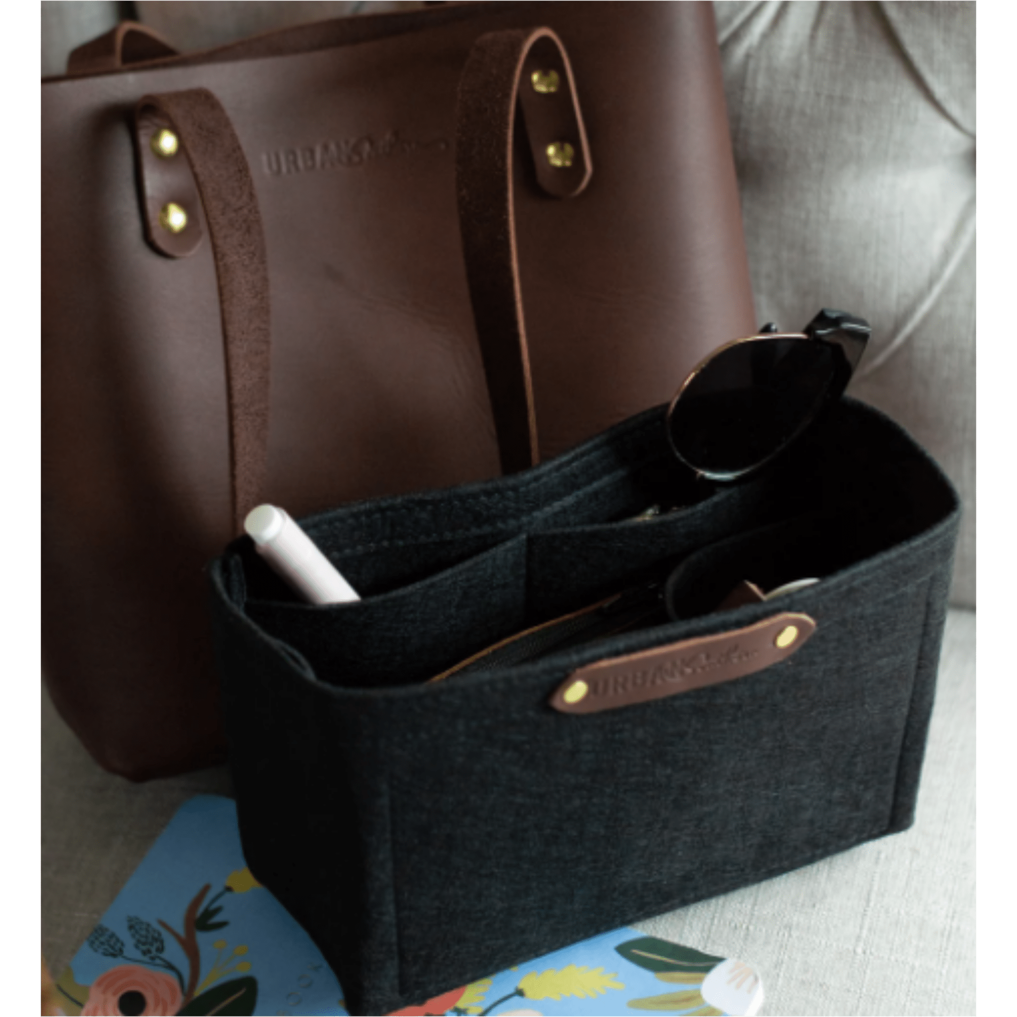 Mini Tote Insert: Organization At Its Finest - Situations Interior DesignsHandbagsSituations Interior DesignsACCS-TOTEINSRT-MINI-001