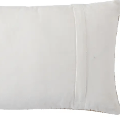 Nikki Chu Groove indoor/outdoor pillow with vibrant pattern, durable weather-resistant fabric, perfect for adding style and comfort to patios, decks, or indoor living spaces. Cover Only back