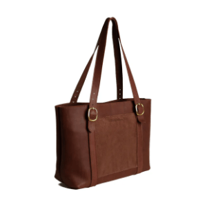 Regina Tote is a stylish and functional handbag for everyday use, featuring durable construction and a roomy interior for essentials. Mocha