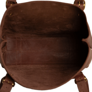 Regina Tote is a stylish and functional handbag for everyday use, featuring durable construction and a roomy interior for essentials. Mocha