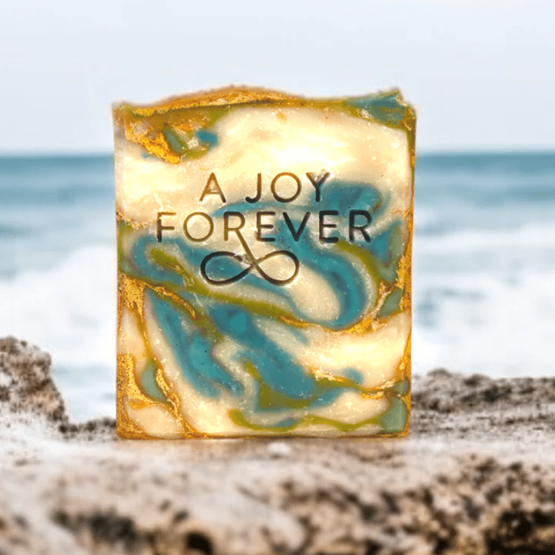 Sea Spray vegan soap; plant-based bar with fresh, ocean-inspired scent, gently cleansing and moisturizing skin using eco-friendly, cruelty-free ingredients.