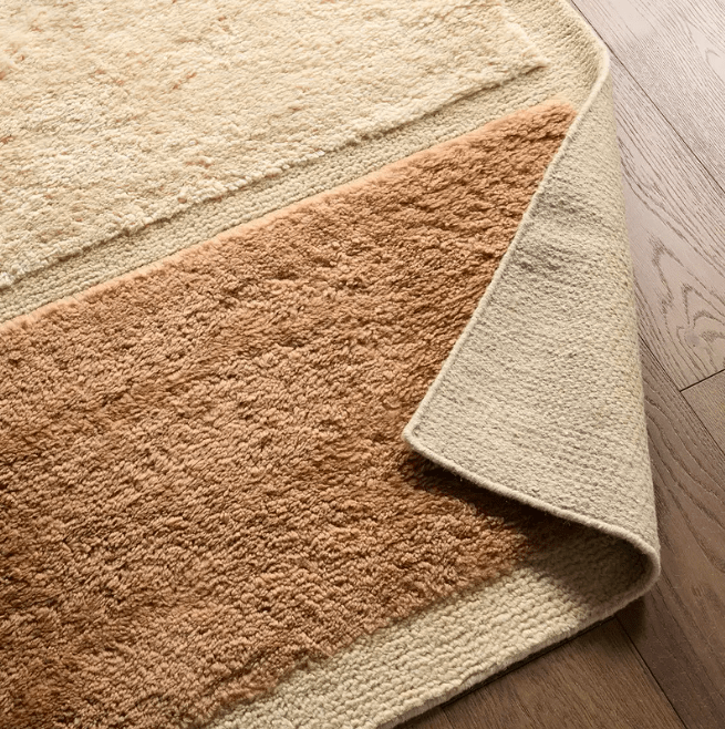 Solum SBO01 area rug by Bradley Odom, handwoven 100% wool, durable and artisan-crafted, 6' X 9'