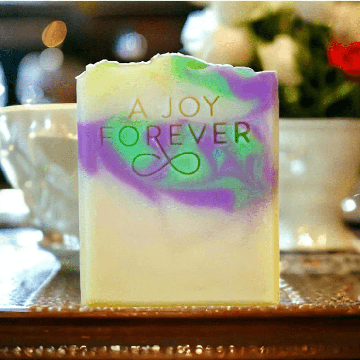 Southern Grace vegan soap; plant-based bar crafted to gently cleanse and moisturize skin, offering a luxurious lather and eco-friendly, cruelty-free ingredients.