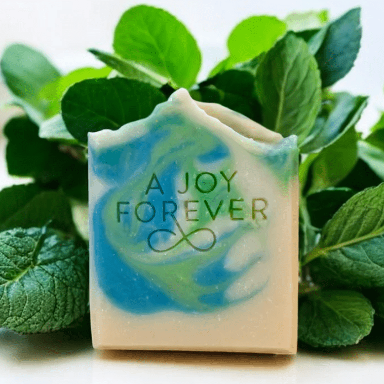 Stress Buster vegan soap; plant-based bar designed to gently cleanse and nourish skin while promoting relaxation, featuring eco-friendly and cruelty-free ingredients.