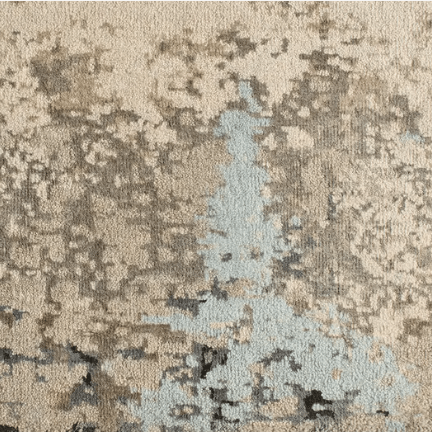 Tattvam Collection Misana hand-knotted rug made from wool and bamboo rayon; artisan-crafted area rug featuring soft texture, subtle sheen, and elegant design for living spaces.