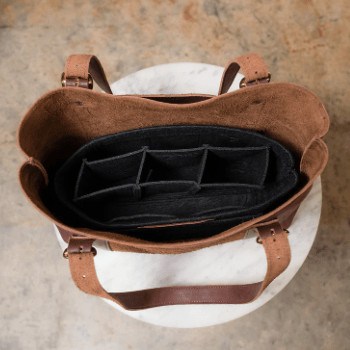 Standard tote insert for organization, designed to keep handbags tidy and essentials easily accessible, practical and versatile for everyday use.