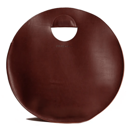 Urban Southern The Carrollton Circle Tote: stylish and spacious tote bag featuring durable materials and modern design, perfect for everyday use, errands, or casual outings. Chestnut Brown