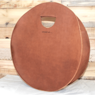 Urban Southern The Carrollton Circle Tote: stylish and spacious tote bag featuring durable materials and modern design, perfect for everyday use, errands, or casual outings. Honey