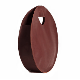 Urban Southern The Carrollton Circle Tote: stylish and spacious tote bag featuring durable materials and modern design, perfect for everyday use, errands, or casual outings. Chestnut Brown