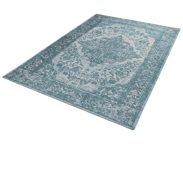 Vivace Argentella 5 Ming - Blue Handcrafted Cotton Chenille Rug - Situations Interior DesignsRugsSituations Interior DesignsVIV-ARGE-5X3-3924.92' x 2.62'