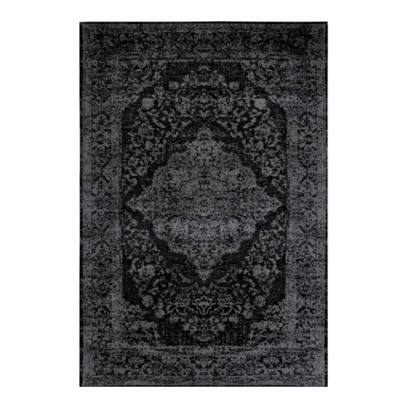 Vivace Argentella 5 Night Sky Jacquard Chenille Rug by Loomier - Situations Interior DesignsRugsSituations Interior DesignsVIV-ARGE5-5X3-398 BLK4.92' x 2.62'Black