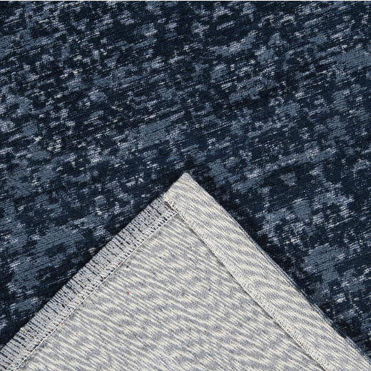 Vivace Argentella 5 Night Sky Jacquard Chenille Rug, velvety soft 3D texture with deep midnight tones and subtle glowing accents, perfect for adding mood and sophistication to living rooms, bedrooms, or dining areas.