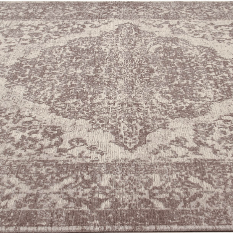 Vivace Argentella 5 Sand Jacquard Chenille Rug by Loomier - Situations Designs Rugs VIV-ARGE5-9X6-3029.5 1' x 6.56'