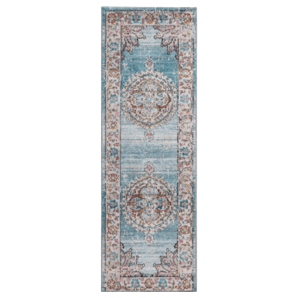 Vivace Maggio A Indoor/Outdoor Area Rug - Light Blue - Situations Interior DesignsArtisan Textiles & PillowsSituations Interior DesignsHOME-RUG-180x60-LBLU2' x 6'