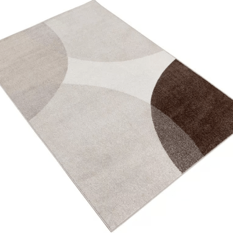 Vivace Nemo Natural Modern Neutral Rug, soft sculpted texture with warm sandstone, cream, and taupe tones, versatile for minimalist, Scandinavian, or modern farmhouse interiors.